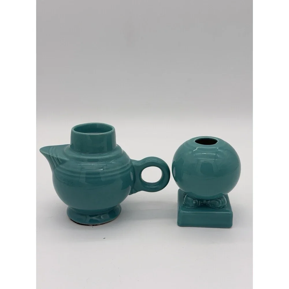 Fiestaware turquoise pottery